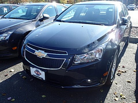 Black Granite Metallic Chevrolet Cruze LT.  Click to enlarge.