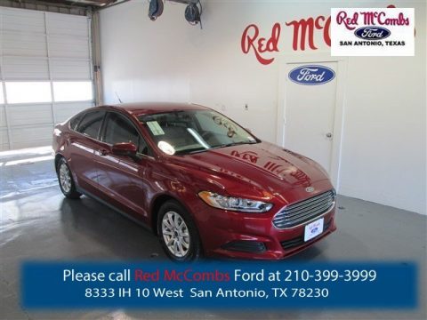 Ruby Red Metallic Ford Fusion S.  Click to enlarge.