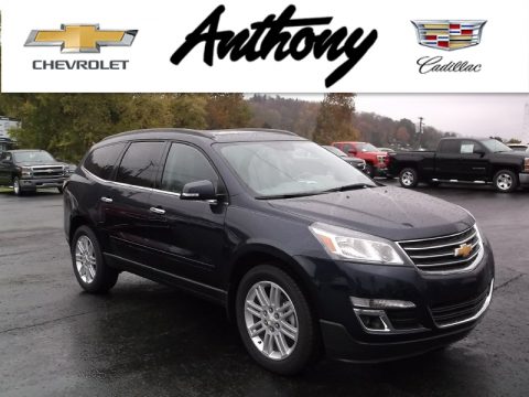 Blue Velvet Metallic Chevrolet Traverse LT AWD.  Click to enlarge.