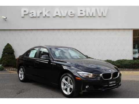 Black Sapphire Metallic BMW 3 Series 328i xDrive Sedan.  Click to enlarge.