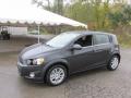 Front 3/4 View of 2015 Chevrolet Sonic LT Hatchback #1