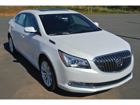 White Frost Tricoat Buick LaCrosse Leather.  Click to enlarge.