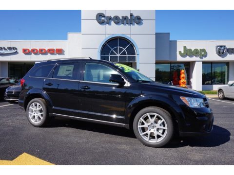 Pitch Black Dodge Journey SXT.  Click to enlarge.
