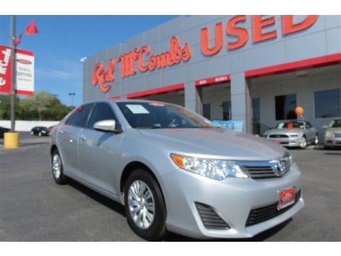Classic Silver Metallic Toyota Camry L.  Click to enlarge.