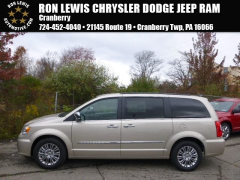 Cashmere/Sandstone Pearl Chrysler Town & Country Touring-L.  Click to enlarge.