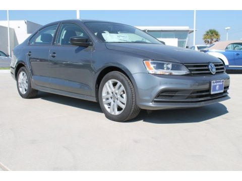 Platinum Gray Metallic Volkswagen Jetta S Sedan.  Click to enlarge.
