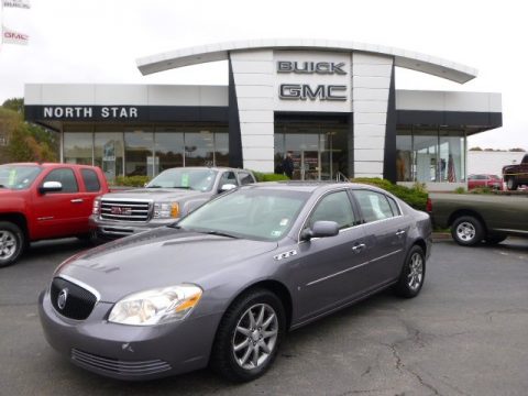 Sharkskin Gray Buick Lucerne CXL.  Click to enlarge.