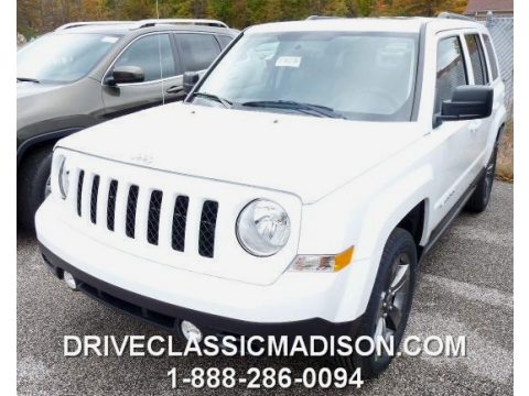 Bright White Jeep Patriot High Altitude.  Click to enlarge.