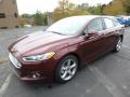 Front 3/4 View of 2015 Ford Fusion SE #5