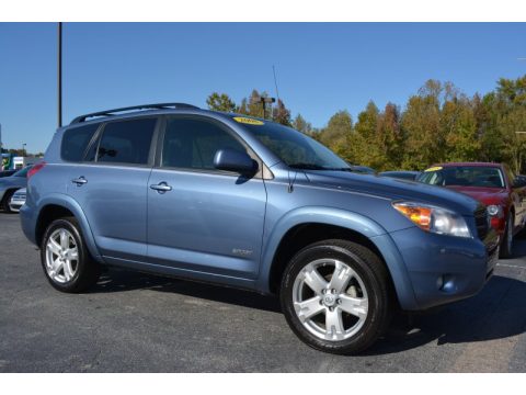 Pacific Blue Metallic Toyota RAV4 Sport.  Click to enlarge.