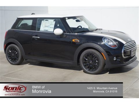 Midnight Black Metallic Mini Cooper Hardtop 2 Door.  Click to enlarge.