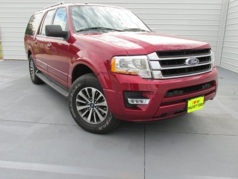 Ruby Red Metallic Ford Expedition EL XLT.  Click to enlarge.