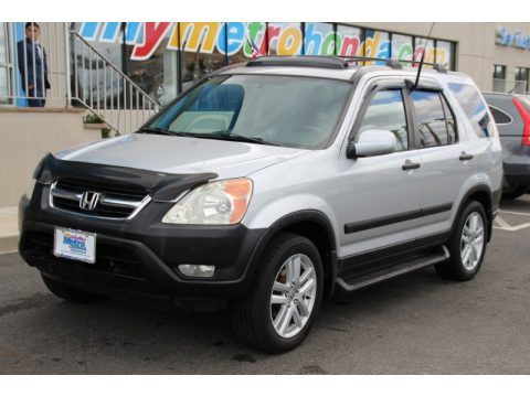 Satin Silver Metallic Honda CR-V EX 4WD.  Click to enlarge.