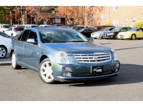 Stealth Gray Cadillac STS V6.  Click to enlarge.