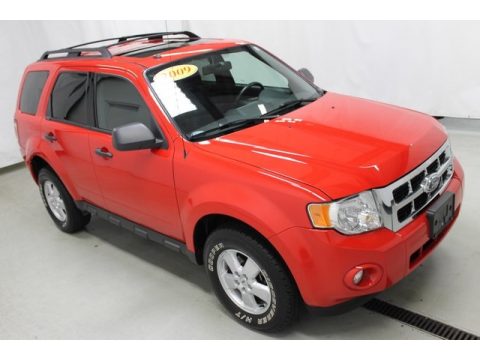 Torch Red Ford Escape XLT V6 4WD.  Click to enlarge.
