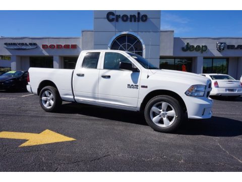 Bright White Ram 1500 Express Quad Cab.  Click to enlarge.