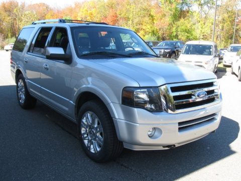 Ingot Silver Metallic Ford Expedition Limited 4x4.  Click to enlarge.