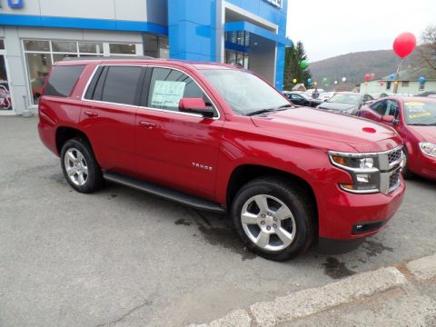 Crystal Red Tintcoat Chevrolet Tahoe LT 4WD.  Click to enlarge.