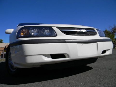 White Chevrolet Impala .  Click to enlarge.