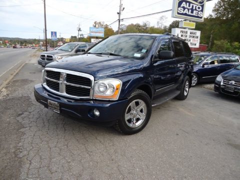 Patriot Blue Pearl Dodge Durango Limited HEMI 4x4.  Click to enlarge.