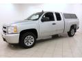 Front 3/4 View of 2010 Chevrolet Silverado 1500 LS Extended Cab #3