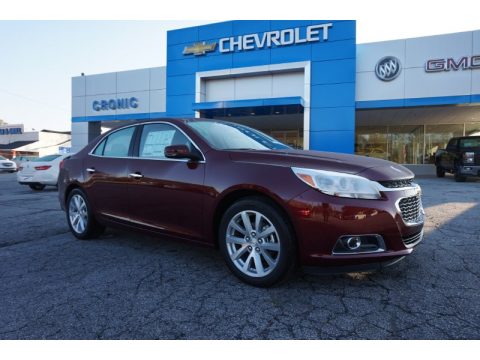 Butte Red Metallic Chevrolet Malibu LTZ.  Click to enlarge.