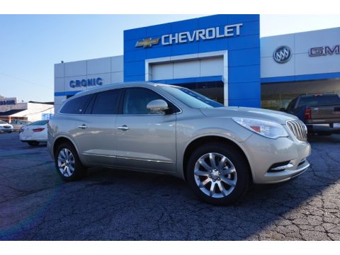 Champagne Silver Metallic Buick Enclave Premium.  Click to enlarge.