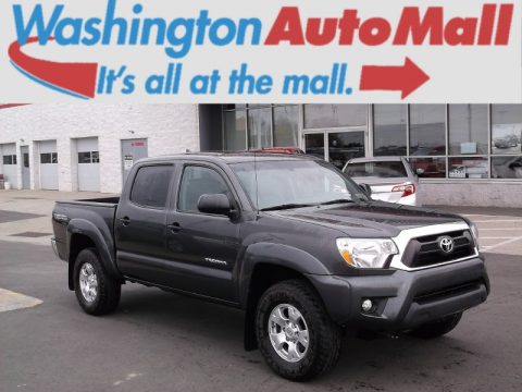 Magnetic Gray Mica Toyota Tacoma V6 TRD Double Cab 4x4.  Click to enlarge.