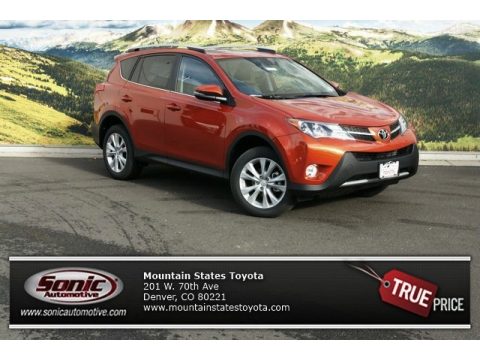 Hot Lava Toyota RAV4 Limited AWD.  Click to enlarge.
