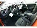  2015 Toyota RAV4 Black Interior #5