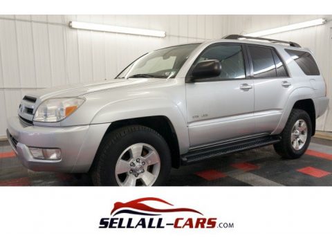 Titanium Metallic Toyota 4Runner SR5 4x4.  Click to enlarge.