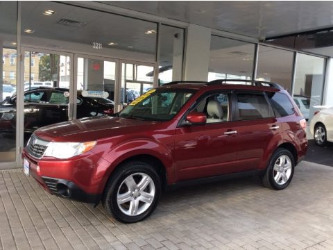 Camellia Red Pearl Subaru Forester 2.5 X Premium.  Click to enlarge.