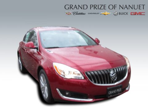 Crystal Red Tintcoat Buick Regal AWD.  Click to enlarge.