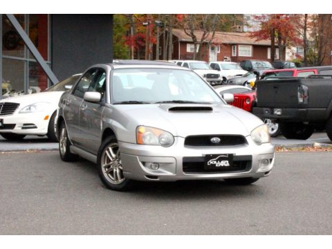 Platinum Silver Metallic Subaru Impreza WRX Sedan.  Click to enlarge.