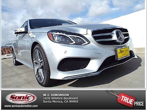 Iridium Silver Metallic Mercedes-Benz E 350 Sedan.  Click to enlarge.