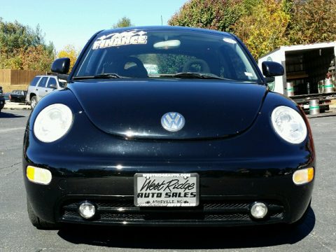 Black Volkswagen New Beetle GLS Coupe.  Click to enlarge.