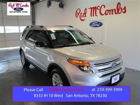 Ingot Silver Ford Explorer XLT.  Click to enlarge.