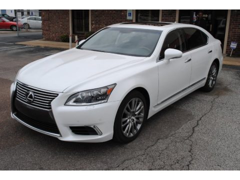 Starfire White Pearl Lexus LS 460 L.  Click to enlarge.