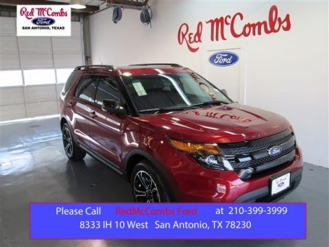 Ruby Red Ford Explorer Sport 4WD. Click to enlarge. Ruby Red Ford Explorer Sport 4WD. Click to enlarge.