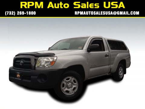 Silver Streak Mica Toyota Tacoma Regular Cab.  Click to enlarge.