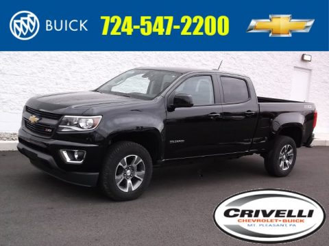 Black Chevrolet Colorado Z71 Crew Cab 4WD. Click to enlarge. Black Chevrolet Colorado Z71 Crew Cab 4WD. Click to enlarge.