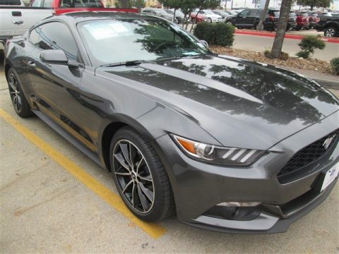 Magnetic Metallic Ford Mustang EcoBoost Coupe.  Click to enlarge.