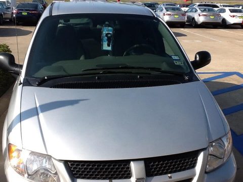 Bright Silver Metallic Dodge Caravan SE.  Click to enlarge.