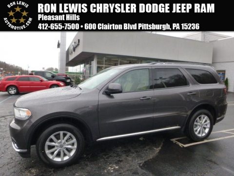 Granite Crystal Metallic Dodge Durango SXT AWD.  Click to enlarge.