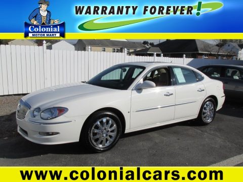 White Opal Buick LaCrosse CXL.  Click to enlarge.