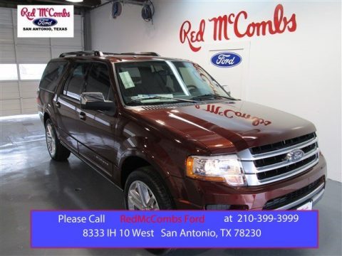 Bronze Fire Metallic Ford Expedition EL Platinum.  Click to enlarge.