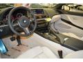  Ivory White Interior BMW 6 Series #5