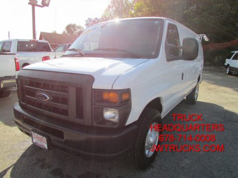 Oxford White Ford E Series Van E250 Commercial.  Click to enlarge.