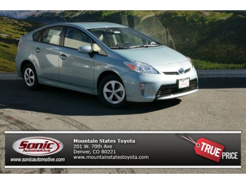 Sea Glass Pearl Toyota Prius Two Hybrid. Click to enlarge. Sea Glass Pearl Toyota Prius Two Hybrid. Click to enlarge.