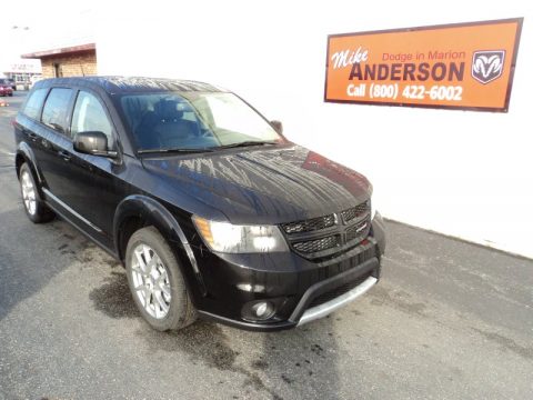 Pitch Black Dodge Journey R/T AWD.  Click to enlarge.